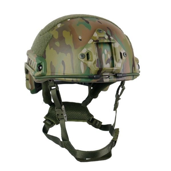 Шлем Баллистический FAST HELMET NIJ IIIA PE Мультикам 7032 фото