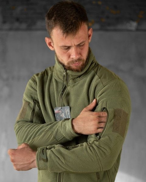 Флісова кофта Viper Olive 83784-46 фото