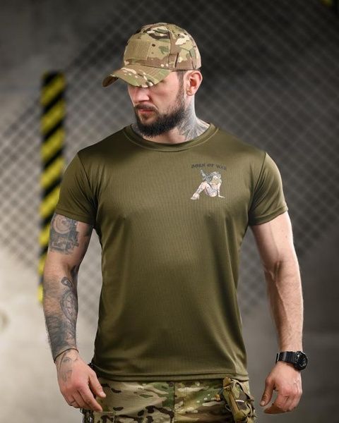 Тактична футболка CoolMax BOW Olive 96177-48 фото