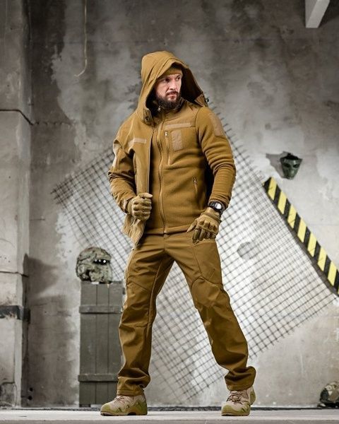 Тактичний костюм OPS-Soft Shell 6в1 Coyote 93472-46 фото