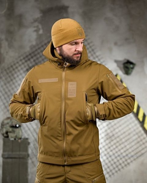 Тактичний костюм OPS-Soft Shell 6в1 Coyote 93472-46 фото