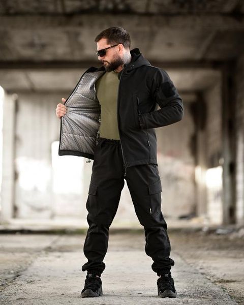 Зимовий костюм 7.62 PRG Omni-Heat Black 94694-46 фото