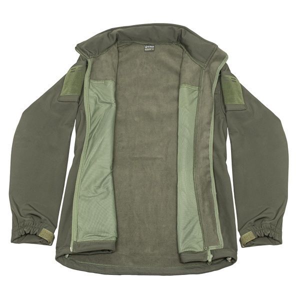 Куртка SoftShell з липучками для шевронів, Олива 44006301-46 фото