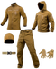 Тактичний костюм OPS-Soft Shell 6в1 Coyote 93472-46 фото 1