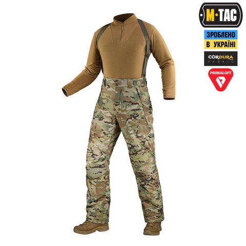 Зимові штани M-TAC ALPHA PRO PRIMALOFT Multicam 20528008-S/R фото