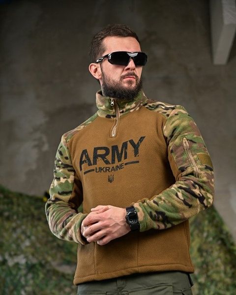 Флісова кофта Army Coyote 52179-46 фото