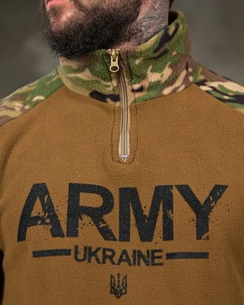 Флісова кофта Army Coyote 52179-46 фото