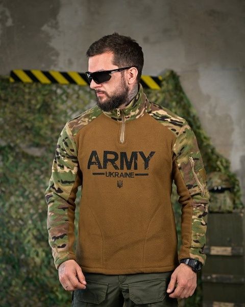 Флісова кофта Army Coyote 52179-46 фото