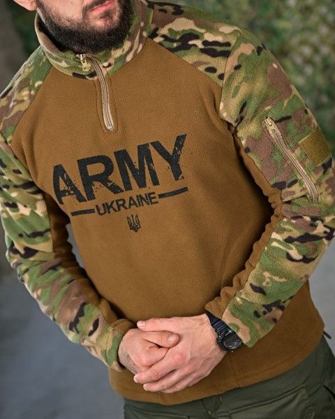 Флісова кофта Army Coyote 52179-46 фото