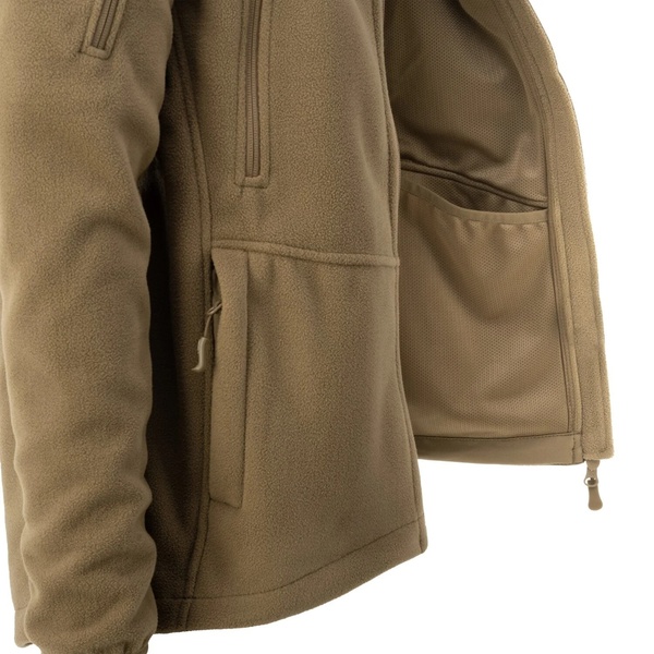 Кофта флисовая Helikon-Tex Patriot Jacket Hybrid Fleece Coyote FL-VK-PATHibr-Coy-44 фото