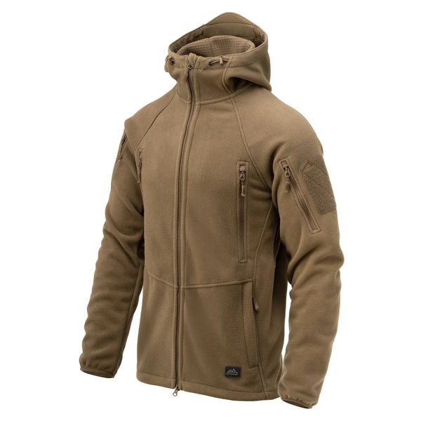 Кофта флисовая Helikon-Tex Patriot Jacket Hybrid Fleece Coyote FL-VK-PATHibr-Coy-44 фото