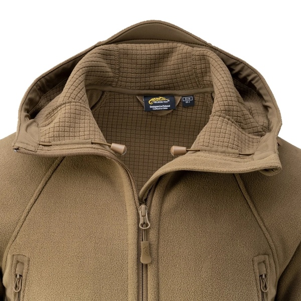 Кофта флісова Helikon-Tex Patriot Jacket Hybrid Fleece Coyote FL-VK-PATHibr-Coy-44 фото