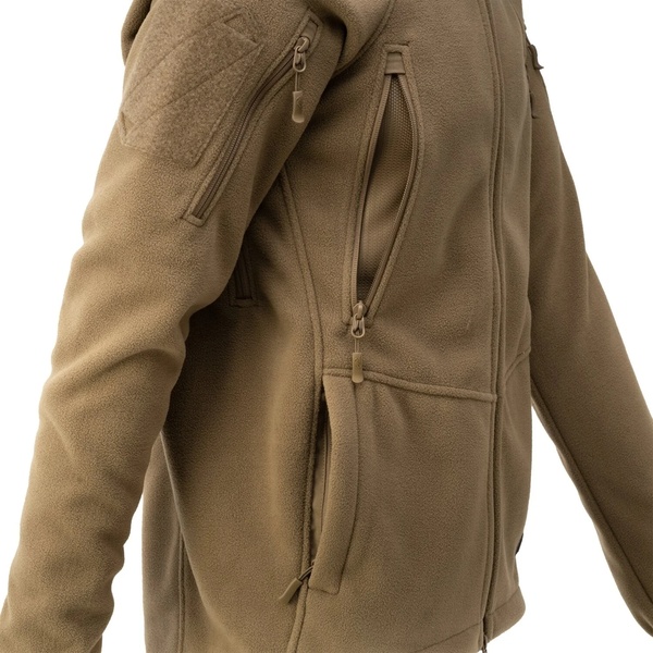 Кофта флісова Helikon-Tex Patriot Jacket Hybrid Fleece Coyote FL-VK-PATHibr-Coy-44 фото