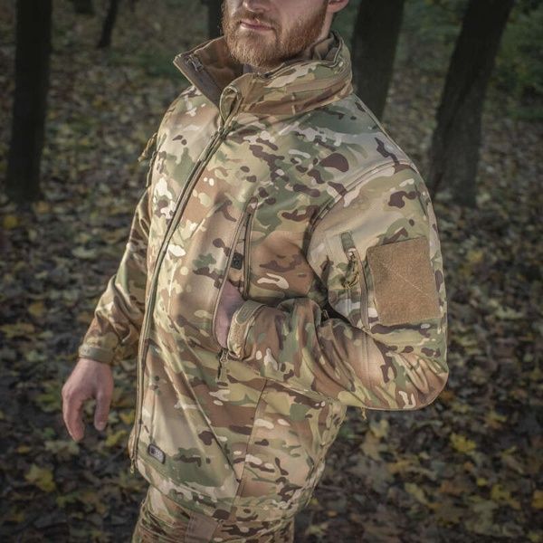 Демісезонна куртка Soft Shell M-Tac з підкладкою Multicam 20501008-XS фото