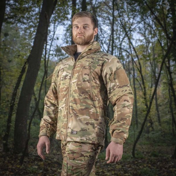 Демісезонна куртка Soft Shell M-Tac з підкладкою Multicam 20501008-XS фото
