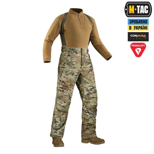 Зимние штаны M-TAC ALPHA PRO PRIMALOFT Multicam 20528008-S/R фото