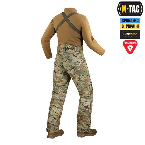 Зимние штаны M-TAC ALPHA PRO PRIMALOFT Multicam 20528008-S/R фото