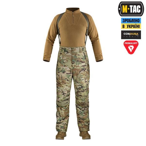 Зимние штаны M-TAC ALPHA PRO PRIMALOFT Multicam 20528008-S/R фото