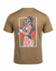 Тактическая футболка CoolMax Battle Skull Coyote 91534-48 фото 1
