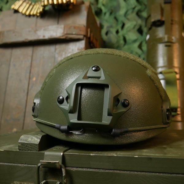 Шолом тактичний військовий PE FAST Helmet з підвісною системою Team Wendy розмір L 7052 фото