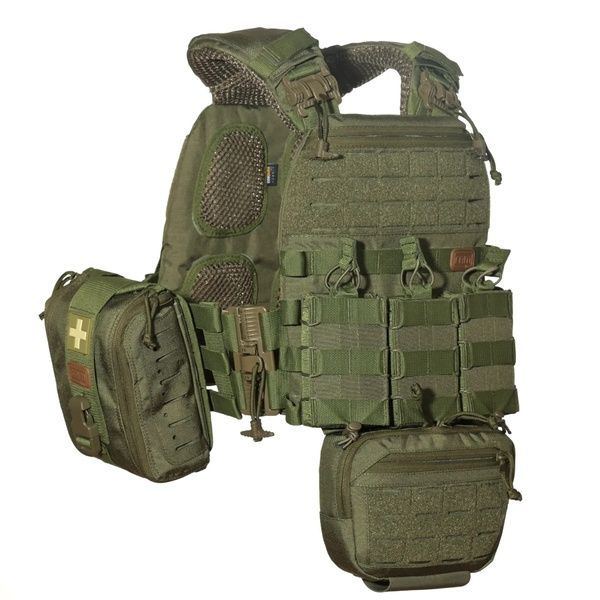 Плитоноска М7 + 7 підсумків, Олива М7О7 фото