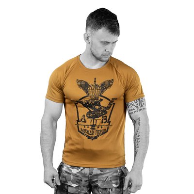 Тактическая футболка CoolMax ДШВ, Койот 85691-48 фото