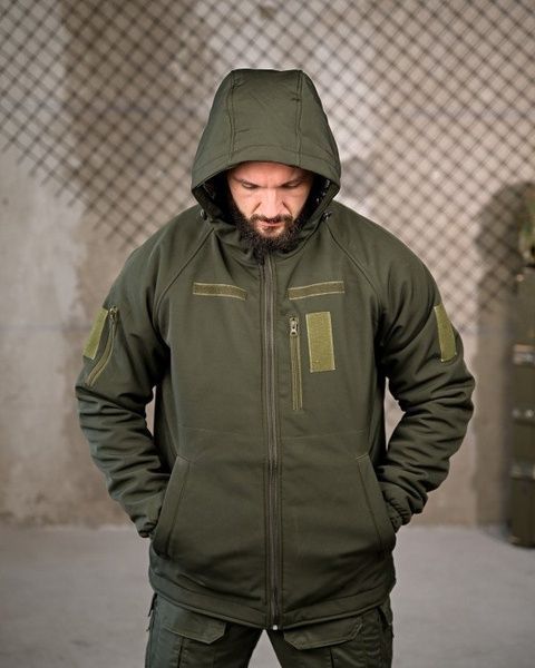 Куртка зимова SoftShell Omni-Heat PR Олива 56085-46 фото