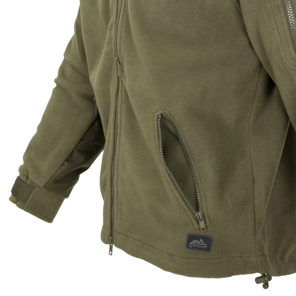 Кофта флісова тактична Helikon-Tex Classic Army Jacket Olive FL-VK-ClArmJ-Ol-46 фото