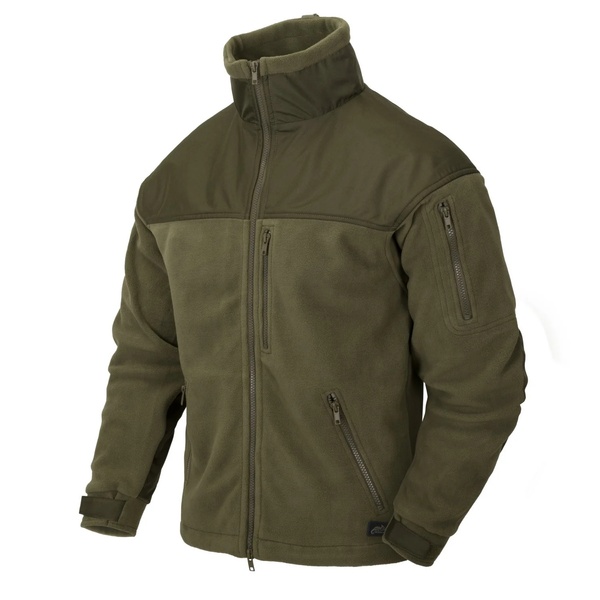 Кофта флісова тактична Helikon-Tex Classic Army Jacket Olive FL-VK-ClArmJ-Ol-46 фото