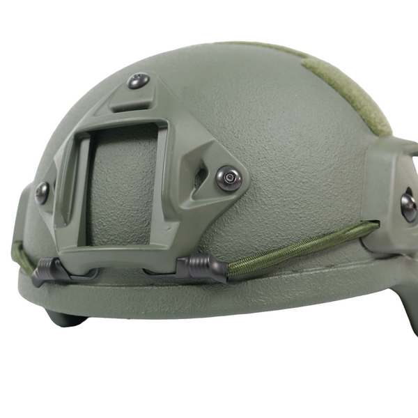 Шолом тактичний MICH 2000 Helmet PE NIJ IIIA Khaki 7053-M фото