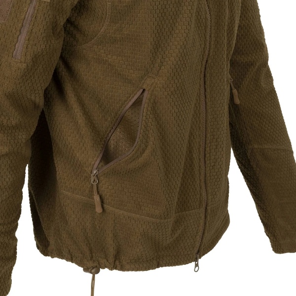 Кофта флісова Helikon-Tex Alpha Tactical Jacket Coyote Fl-VK-ALT-Coy-44 фото