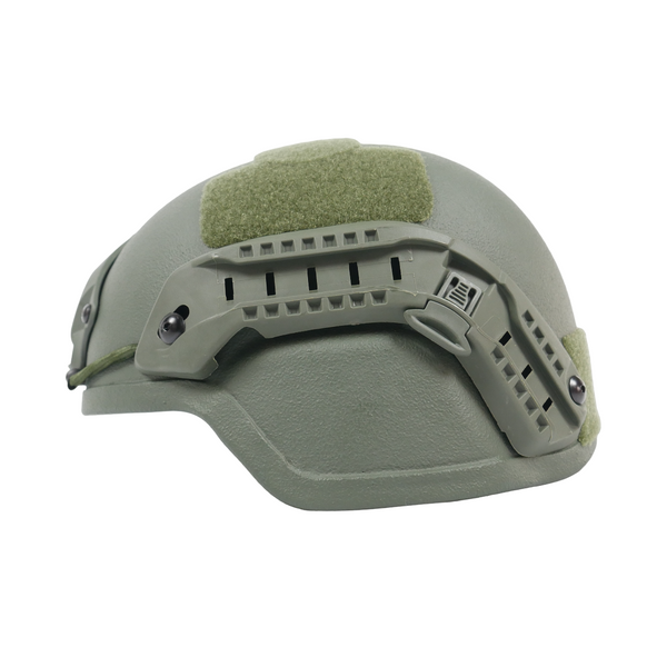 Шолом тактичний MICH 2000 Helmet PE NIJ IIIA Khaki 7053-M фото