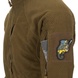 Кофта флисовая Helikon-Tex Alpha Tactical Jacket Coyote Fl-VK-ALT-Coy-44 фото 6