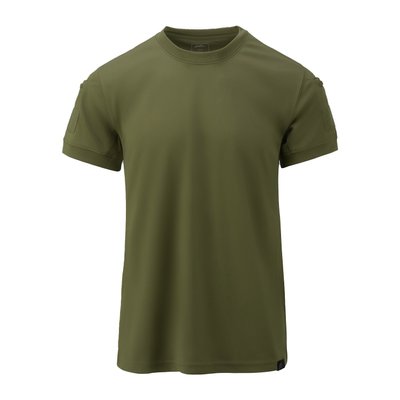 Футболка потоотводящая Helikon-Tex TACTICAL T-Shirt TopCool Lite, Olive Green T-sh-OlGre-46 фото