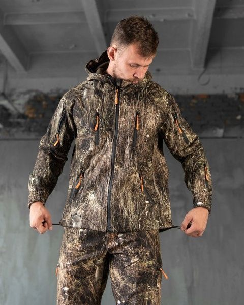 Мисливський костюм SoftShell Reed Strike Swamp Camo 50142-46 фото