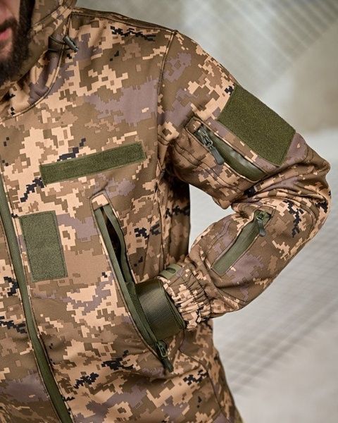 Тактический костюм Soft Shell 6в1 Pixel 93470-46 фото