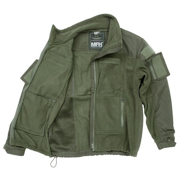 Флісова кофта тактична MFH &laquo;Combat&raquo; Olive 03811B-S фото