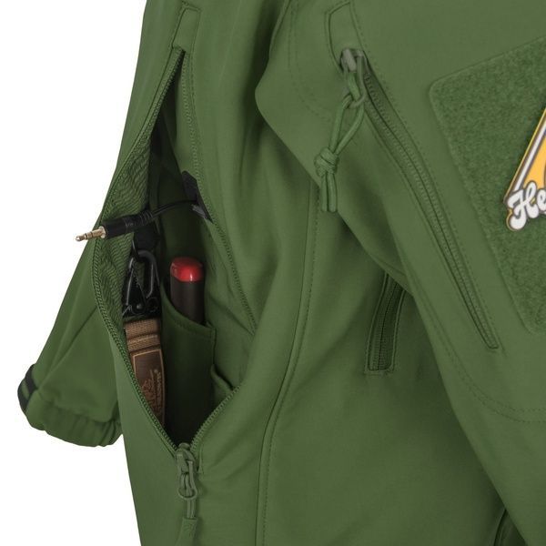 Куртка Helikon-Tex Gunfighter SharkSkin Olive Green KU-GUN-FM-02-B02-XS фото