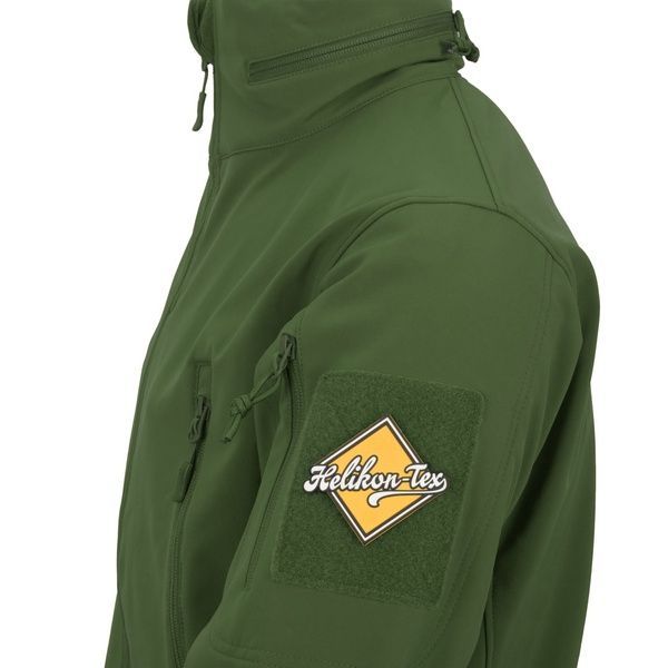 Куртка Helikon-Tex Gunfighter SharkSkin Olive Green KU-GUN-FM-02-B02-XS фото