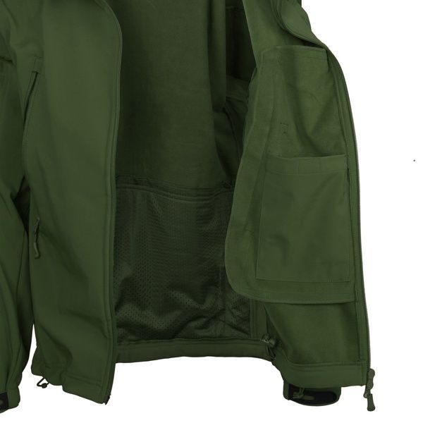 Куртка Helikon-Tex Gunfighter SharkSkin Olive Green KU-GUN-FM-02-B02-XS фото