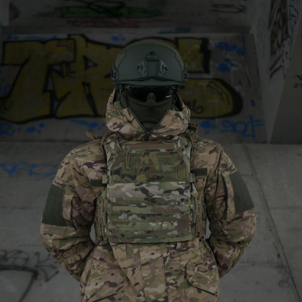 Професійна плитоноска Militex Pro Series Multicam original USA (S-M) 2058-S-M фото