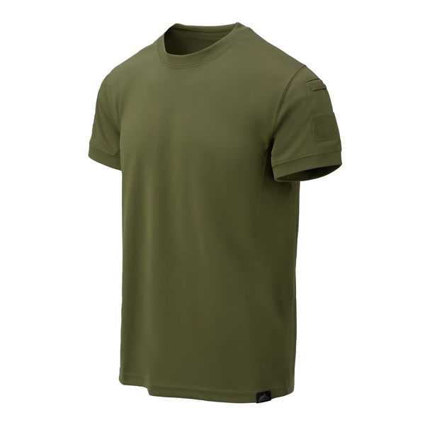 Футболка потовідвідна Helikon-Tex TACTICAL T-Shirt TopCool Lite, Olive Green T-sh-OlGre-46 фото