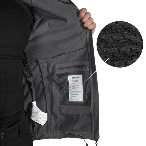 Костюм SoftShell Rubicon+Vent 2.0 Графит 8595-46(S) фото