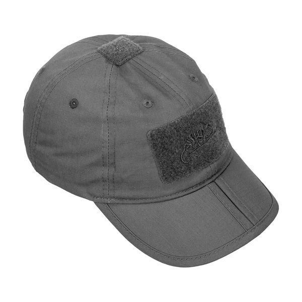 Бейсболка Helikon Folding PolyCotton Rip-Stop Grey CZ-BBF-PR-35 фото