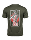 Тактическая футболка CoolMax Battle Skull Olive 91557-48 фото 1