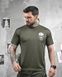 Тактическая футболка CoolMax Battle Skull Olive 91557-48 фото 4
