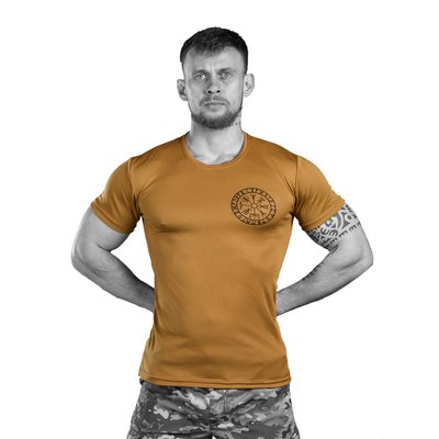 Тактична футболка CoolMax Odin, Койот 85509-48 фото