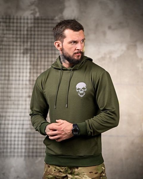 Військове Худі Bravery Olive 93319-48 фото