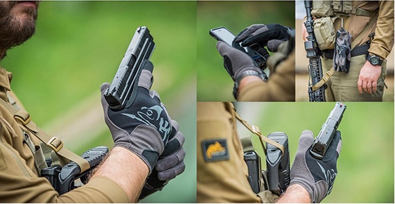 Рукавиці повнопалі Helikon-Tex All Round Tactical Gloves Coyote RK-ATL-PO-1112A-B04 фото