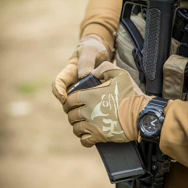 Рукавиці повнопалі Helikon-Tex All Round Tactical Gloves Coyote RK-ATL-PO-1112A-B04 фото